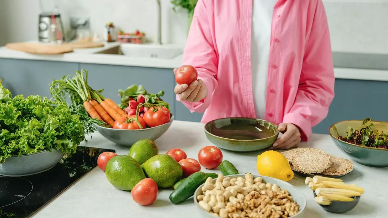 Gemüse und Obst zur Gewichtsreduktion